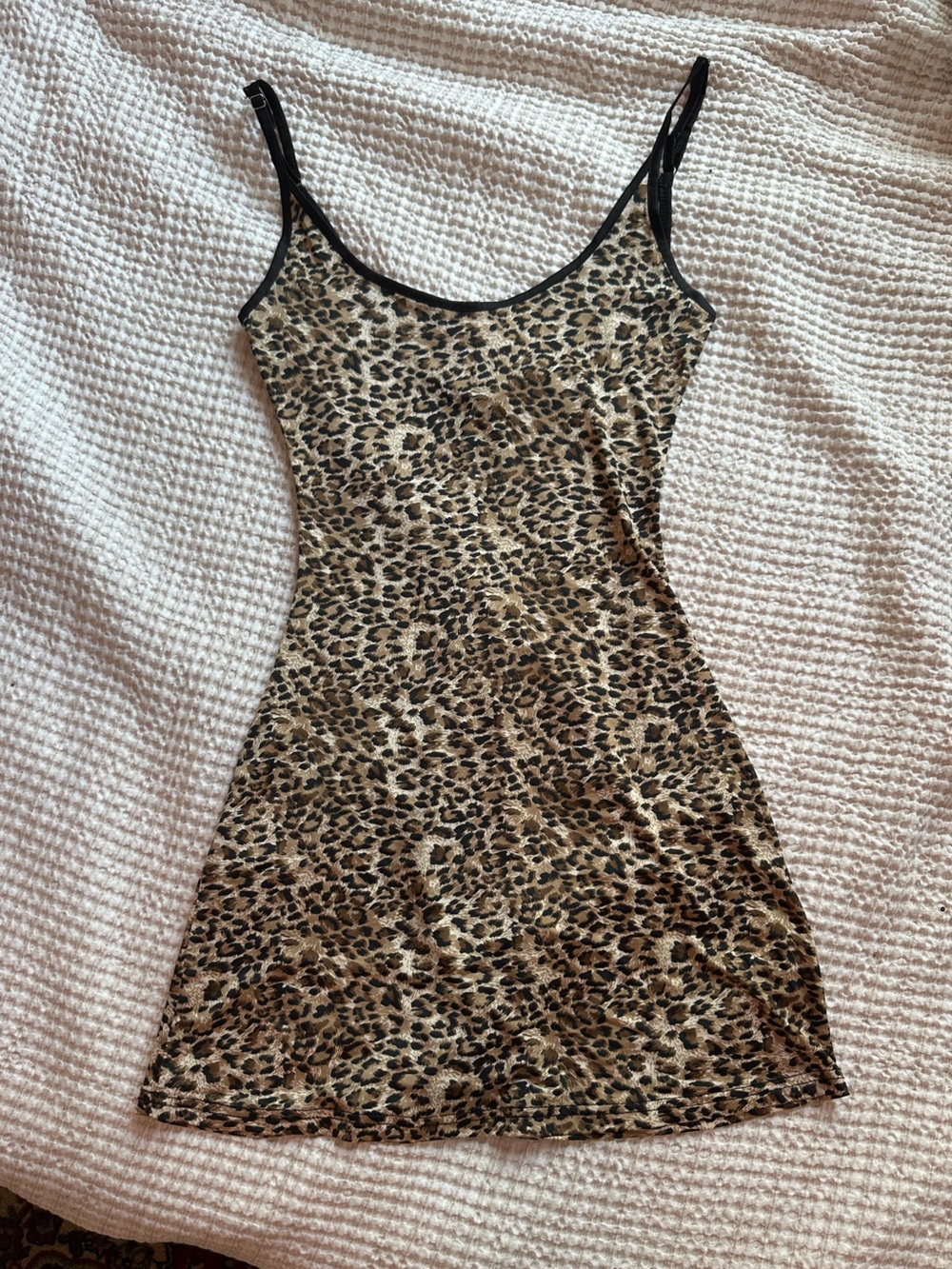 Leopard Print Mini Dress
